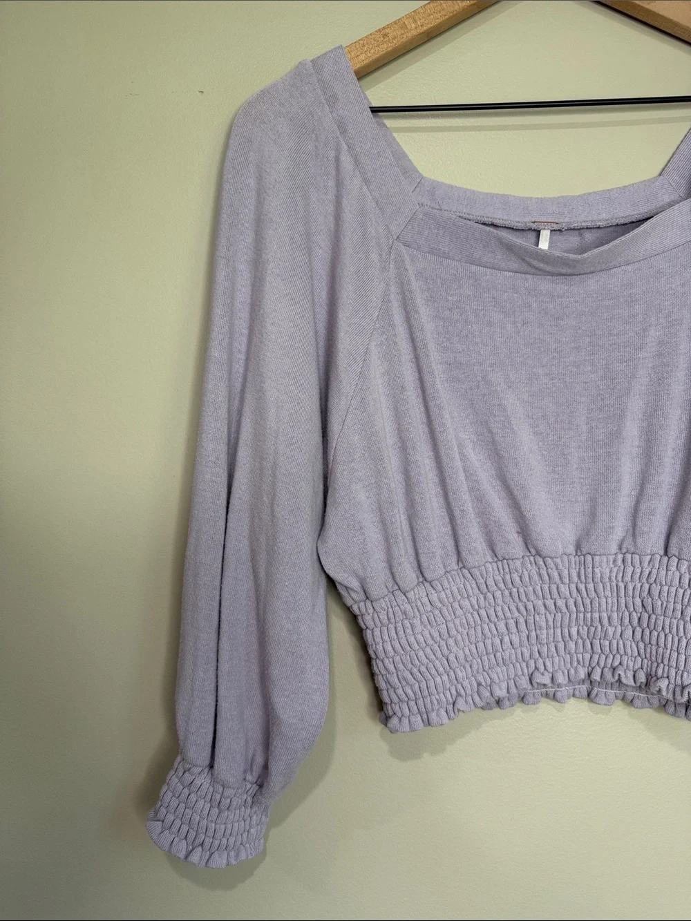 Free People Lavender Golden Tee Women's Top XS